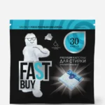 Капсулы для стирки универсальные FASTBUY Pods Premium Universal, 30шт
